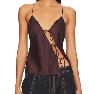 lioness mariah cami - garnet